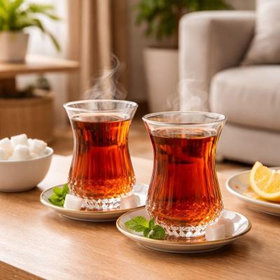 طقم استكانه بلطبق