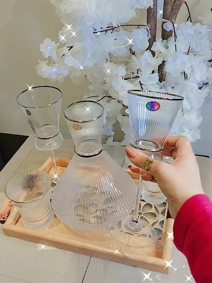 طقم كريستال بوهيمي19ق